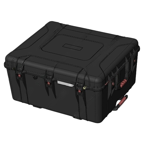 Drošas transportēšanas kaste | čemodāns ar riteņiem | rokturis | slēdzene | spiediena izlīdzināšanas vārsts | 861x731x425mm | IP67 1 Drošas transportēšanas kaste | čemodāns ar riteņiem | rokturis | slēdzene | spiediena izlīdzināšanas vārsts | 861x731x425mm | IP67 1