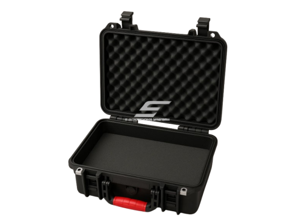 Saugaus transportavimo dėžė su rankena | 425x338x127mm | IP67 2 Saugaus transportavimo dėžė su rankena | 425x338x127mm | IP67 2