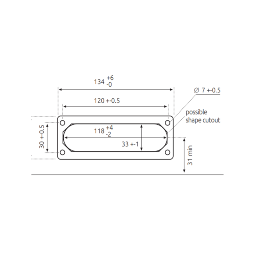 Płyta przepustowa membranowa | do wycięcia 138×48 mm | 2× Ø12–21 + 2× Ø8–15 + 6× Ø5–8 mm | szara | IP55 | HT Hi Tech Polymers | HTB-10 1 Płyta przepustowa membranowa | do wycięcia 138×48 mm | 2× Ø12–21 + 2× Ø8–15 + 6× Ø5–8 mm | szara | IP55 | HT Hi Tech Polymers | HTB-10 1
