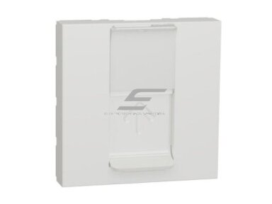 Tinklo LAN lizdas | 1xRJ45 | 2mod | 45x45x27mm | su uždanga | baltas | Schneider Electric | S-One | NU941118 Tinklo LAN lizdas | 1xRJ45 | 2mod | 45x45x27mm | su uždanga | baltas | Schneider Electric | S-One | NU941118