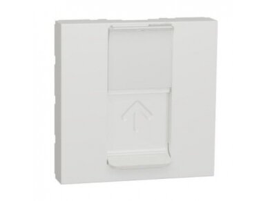 Tinklo LAN lizdas | 1xRJ45 | 2mod | 45x45x27mm | su uždanga | baltas | Schneider Electric | S-One | NU941118 Tinklo LAN lizdas | 1xRJ45 | 2mod | 45x45x27mm | su uždanga | baltas | Schneider Electric | S-One | NU941118