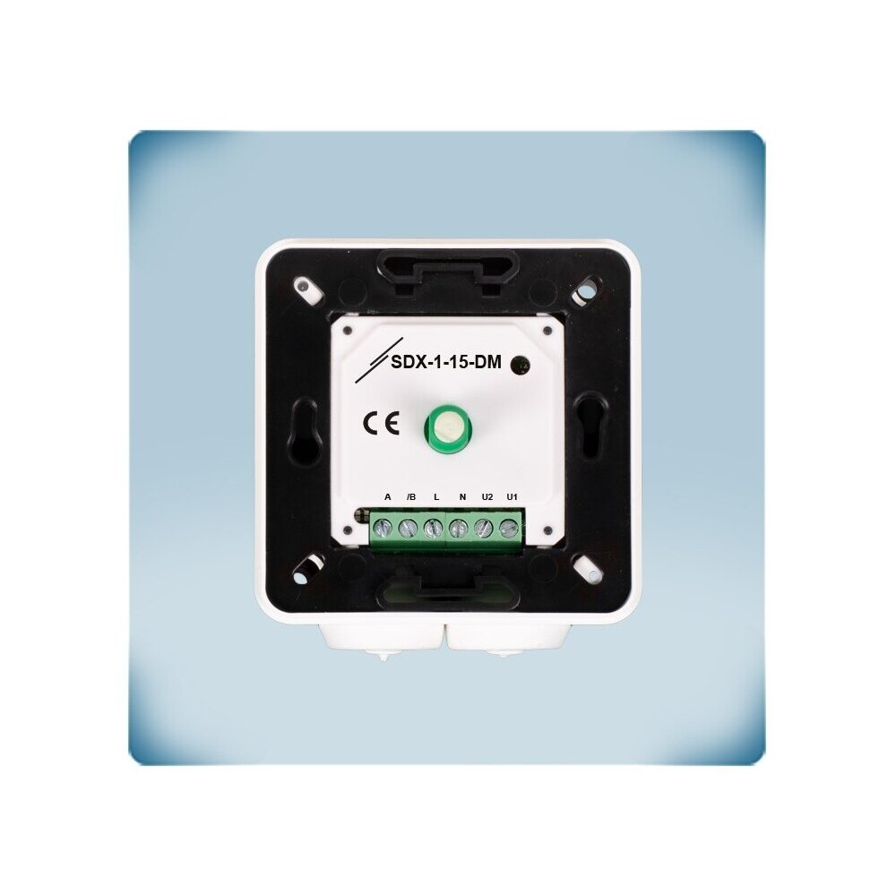 Triac fan speed controller | Modbus RTU | 1.5A | 230VAC | surface-mounted/flush-mounted | Sentera Controls | SDX-1-15-DM 5