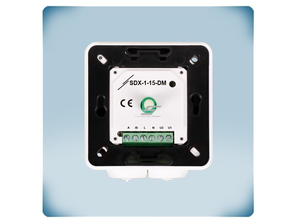 Simistorinis ventiliatoriaus greičio reguliatorius | Modbus RTU | 1,5A | 230VAC | virštinkinis/potinkinis | Sentera Controls | SDX-1-15-DM 5