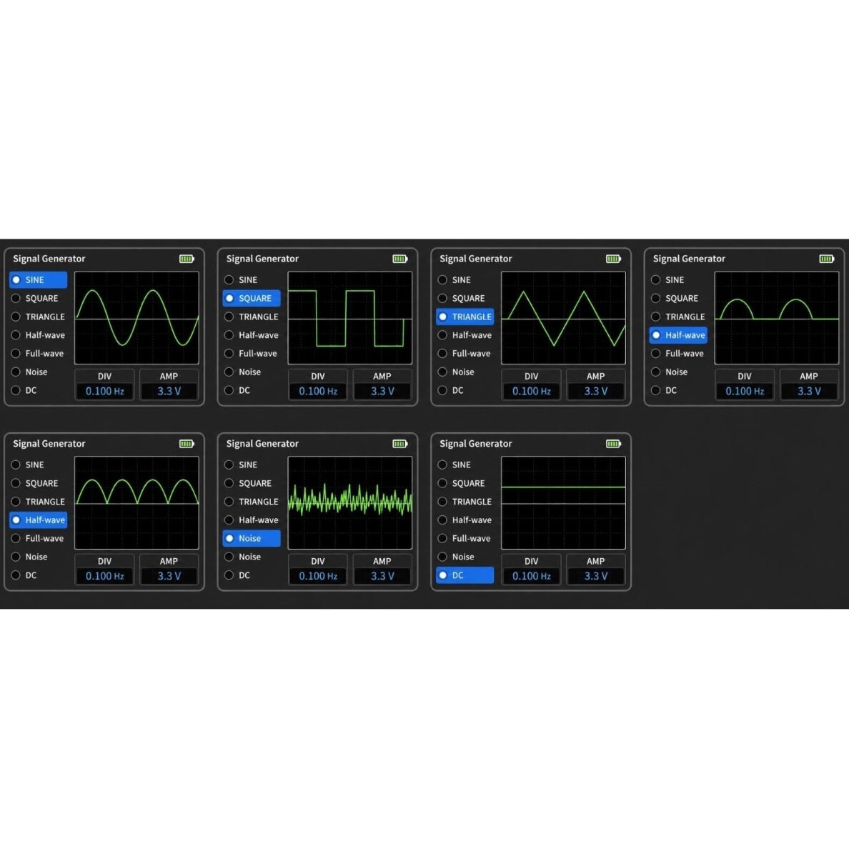 Wielofunkcyjny multimetr cyfrowy | Generator sygnału | Oscyloskop 2-kanałowy | 2x10MHz | 50MS/s | 1Hz-2MHz 4 Wielofunkcyjny multimetr cyfrowy | Generator sygnału | Oscyloskop 2-kanałowy | 2x10MHz | 50MS/s | 1Hz-2MHz 4