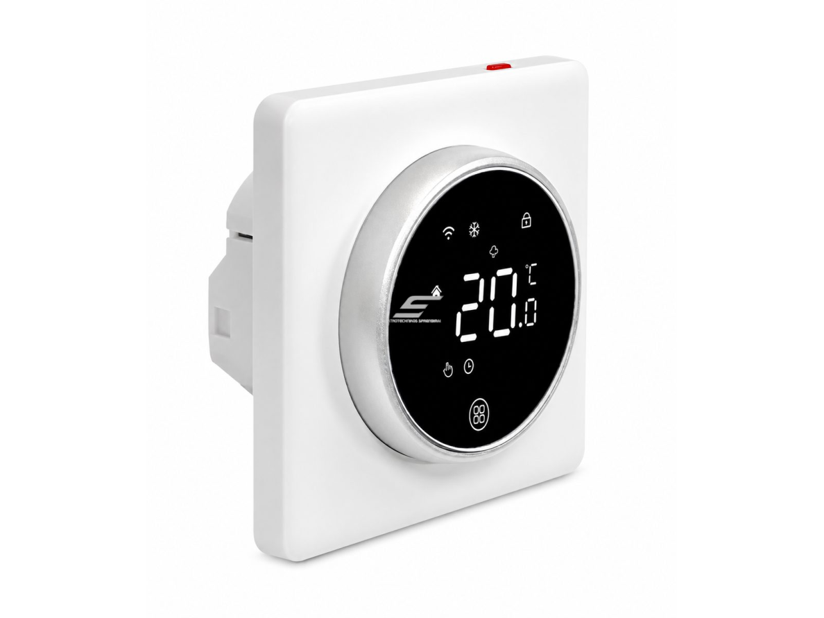 Išmanus elektrinio grindinio šildymo termostatas | WiFi | 230V | 16A | ±0.5°C tikslumas | smart home (MQTT) | programuojamas | sieninis montavimas 2 Išmanus elektrinio grindinio šildymo termostatas | WiFi | 230V | 16A | ±0.5°C tikslumas | smart home (MQTT) | programuojamas | sieninis montavimas 2