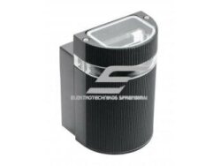 Fasadinis | sieninis lauko šviestuvas | GU10 | 50W | IP54 | juodas | GTV Lighting | SILVA | LD-SILVAGU10J-20