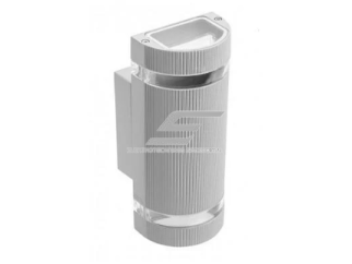 Fasadinis | sieninis lauko šviestuvas | GU10 | 2x50W | IP54 | pilkas | GTV Lighting | SILVA | LD-SILVAGU10D-80 Fasadinis | sieninis lauko šviestuvas | GU10 | 2x50W | IP54 | pilkas | GTV Lighting | SILVA | LD-SILVAGU10D-80