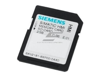 Atminties kortelė SD | liečiamui ekranui | panelei | Siemens | Simatic HMI | 6AV2181-8XP00-0AX0 Atminties kortelė SD | liečiamui ekranui | panelei | Siemens | Simatic HMI | 6AV2181-8XP00-0AX0