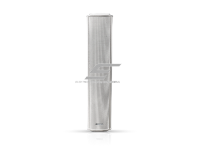 Sieninė garso kolonėlė | atspari vandeniui | 100V | 120W | IP66 | balta | 4x6.5" žemadažnis + 1" full range garsiakalbiai