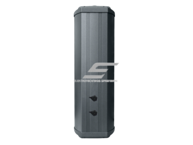 Sieninė garso kolonėlė | atspari vandeniui | 100V | 60W | IP66 | pilka | 2x6.5" žemadažnis + 1" full range garsiakalbiai