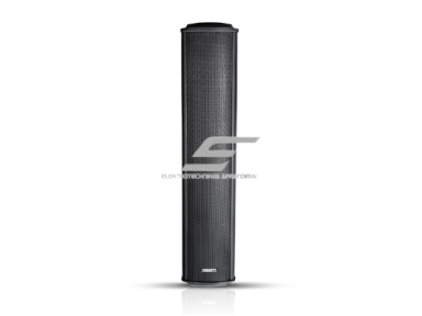 Sieninė garso kolonėlė | atspari vandeniui | 100V | 120W | IP66 | pilka | 4x6.5" žemadažnis + 1" full range garsiakalbiai