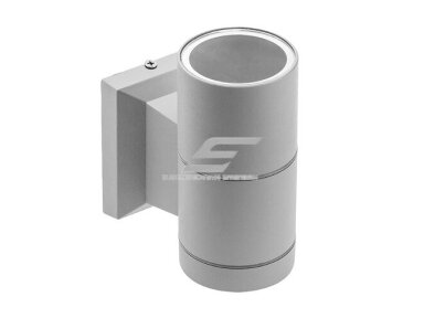 Fasadinis | sieninis lauko šviestuvas | GU10 | 10W | IP54 | pilkas | GTV Lighting | BALEO MINI | LD-BALGU10-0S Fasadinis | sieninis lauko šviestuvas | GU10 | 10W | IP54 | pilkas | GTV Lighting | BALEO MINI | LD-BALGU10-0S