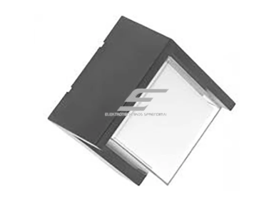 LED fasadinis | sieninis lauko šviestuvas | 12W | 230V | 4000K | 1000lm | IP65 | juodas | GTV Lighting | CANTI | LD-CANTI12WKW-40 LED fasadinis | sieninis lauko šviestuvas | 12W | 230V | 4000K | 1000lm | IP65 | juodas | GTV Lighting | CANTI | LD-CANTI12WKW-40