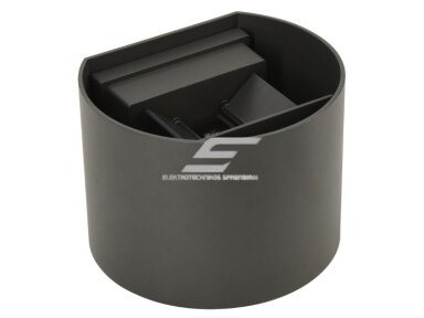 LED fasadinis | sieninis lauko šviestuvas | 12W | 230V | 4000K | 1100lm | IP65 | grafito spalvos | Bemko | C25-EL2-KR-205GR-4K LED fasadinis | sieninis lauko šviestuvas | 12W | 230V | 4000K | 1100lm | IP65 | grafito spalvos | Bemko | C25-EL2-KR-205GR-4K
