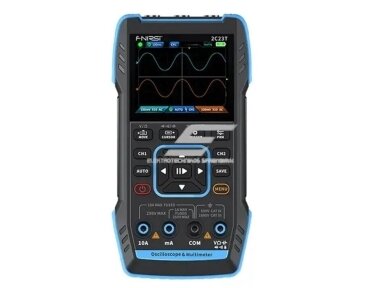 Multifunkcinis multimetras | signalų generatorius | 2 kanalų osciloskopas | 2x10MHz | 50MS/s | 1Hz-2MHz Multifunkcinis multimetras | signalų generatorius | 2 kanalų osciloskopas | 2x10MHz | 50MS/s | 1Hz-2MHz