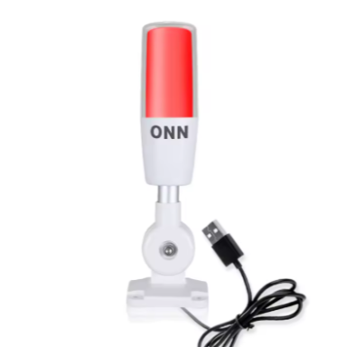 LED signal tower with USB control | 5 W | 7 colors | with audible signal (buzzer) | DC 5V | Ø50 mm | IP54