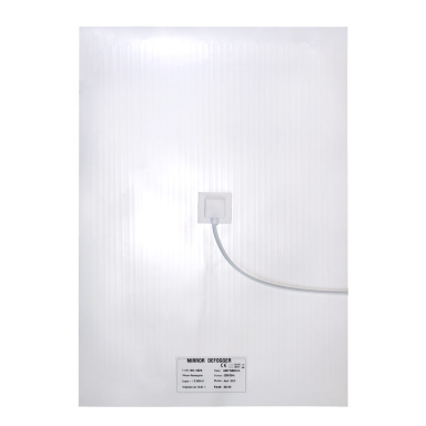 Defogger | heating mat for mirror | 600x400mm | 230V | IP54 Defogger | heating mat for mirror | 600x400mm | 230V | IP54