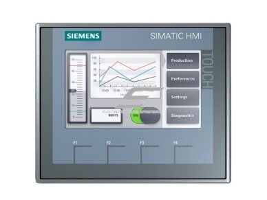 Liečiamas ekranas | panelė | 24VDC | 95x53,9mm | Siemens | Simatic HMI | 6AV2123-2DB03-0AX0