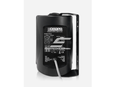 Sieninė garso kolonėlė | 100V | 20W | 90±2dB | ABS plastikas + aliuminio grotelės | juoda | 6.5" dydžio garsiakalbis | juoda 2