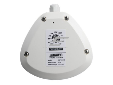 Sieninė garso kolonėlė | atspari vandeniui | 100V | 30W | IP66 | balta | aliuminio korpusas | 2x3" žemadažnis + 1" aukštadažnis garsiakalbiai 2 Sieninė garso kolonėlė | atspari vandeniui | 100V | 30W | IP66 | balta | aliuminio korpusas | 2x3" žemadažnis + 1" aukštadažnis garsiakalbiai 2