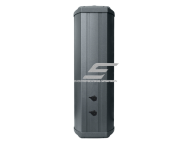 Sieninė garso kolonėlė | atspari vandeniui | 100V | 60W | IP66 | pilka | 2x6.5" žemadažnis + 1" full range garsiakalbiai 1
