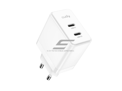 Sieninis greitojo įkrovimo įkroviklis | 2xUSB-C | 40W | 100–240V | greitas ir saugus įkrovimas | išmanus galios valdymas | baltas Sieninis greitojo įkrovimo įkroviklis | 2xUSB-C | 40W | 100–240V | greitas ir saugus įkrovimas | išmanus galios valdymas | baltas