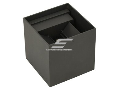 LED fasadinis | sieninis lauko šviestuvas | 12W | 230V | 4000K | 1100lm | IP65 | grafito spalvos | Bemko | C25-EL2-KS-205GR-4K LED fasadinis | sieninis lauko šviestuvas | 12W | 230V | 4000K | 1100lm | IP65 | grafito spalvos | Bemko | C25-EL2-KS-205GR-4K