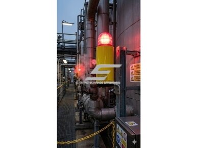 Signalinis švyturėlis | mirksintis | atsparus sprogimui | 24V DC | Ex d IIC T6 | pramoninis cilindrinis korpusas | BARTEC Signalinis švyturėlis | mirksintis | atsparus sprogimui | 24V DC | Ex d IIC T6 | pramoninis cilindrinis korpusas | BARTEC