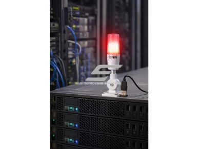 LED signalinis bokštelis su USB valdymu | 5 W | 7 spalvos | su garsiniu signalu (buzzer) | DC 5V | Ø50 mm | IP54 3 LED signalinis bokštelis su USB valdymu | 5 W | 7 spalvos | su garsiniu signalu (buzzer) | DC 5V | Ø50 mm | IP54 3