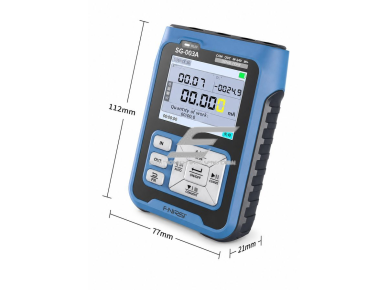 Daugiafunkcis signalų generatorius | kalibratorius | 4–20 mA | 0–30 V | 0–24 mA | TFT ekranas | Type-C | 3000 mAh 2