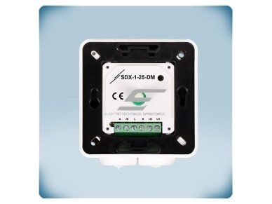 Simistorinis ventiliatoriaus greičio reguliatorius | Modbus RTU | 2,5A | 230VAC | virštinkinis/potinkinis | Sentera Controls | SDX-1-25-DM 5
