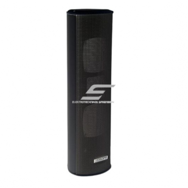 Wall-mount speaker | waterproof | 100V | 30W | IP66 | black | aluminum housing | 2x3" woofer + 1" tweeter speakers Wall-mount speaker | waterproof | 100V | 30W | IP66 | black | aluminum housing | 2x3" woofer + 1" tweeter speakers
