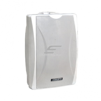 Seinale paigaldatav IP-võrgu kõlar integreeritud võimendi ja IP-dekooderiga | 2×25 W | valge | AUX ja 100 V väljundid | LED-ekraan | IP/AUX/USB/SD tugi 1 Seinale paigaldatav IP-võrgu kõlar integreeritud võimendi ja IP-dekooderiga | 2×25 W | valge | AUX ja 100 V väljundid | LED-ekraan | IP/AUX/USB/SD tugi 1