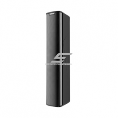 Wall-mounted linear speaker | 8Ω | 100W | 120° horizontal coverage | ABS housing + aluminum grille | 4×3" speakers