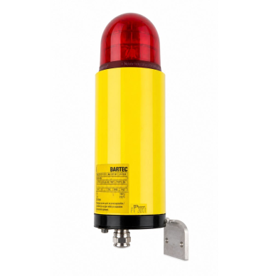 Signal Beacon Light | Flashing | Explosion-Proof | 24V DC | Ex d IIC T6 | Industrial Cylindrical Housing | BARTEC Signal Beacon Light | Flashing | Explosion-Proof | 24V DC | Ex d IIC T6 | Industrial Cylindrical Housing | BARTEC