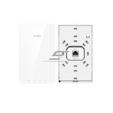 Sienas piekļuves punkts | bezvadu tīkla raidītājs | Wi-Fi 6 | 2.4GHz + 5GHz | līdz 3000 Mbps | 5 integrēti Gigabit porti | PoE barošana 1