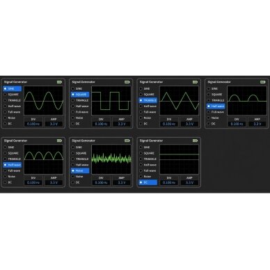 Wielofunkcyjny multimetr cyfrowy | Generator sygnału | Oscyloskop 2-kanałowy | 2x10MHz | 50MS/s | 1Hz-2MHz 4 Wielofunkcyjny multimetr cyfrowy | Generator sygnału | Oscyloskop 2-kanałowy | 2x10MHz | 50MS/s | 1Hz-2MHz 4