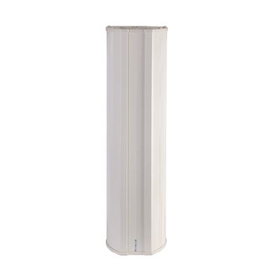 Sienas skaļrunis | ūdensizturīgs | 100V | 120W | IPX6 | balts | alumīnija korpuss | 3×8" zemfrekvences skaļruņi + 1×1.4" augstfrekvences skaļrunis  1