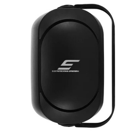 Sienas skaļrunis | ūdensizturīgs | 100V | 20W | IP66 | melns | 6.5" zemo frekvenču skaļrunis + 1" augsto frekvenču tvīteris 2 Sienas skaļrunis | ūdensizturīgs | 100V | 20W | IP66 | melns | 6.5" zemo frekvenču skaļrunis + 1" augsto frekvenču tvīteris 2