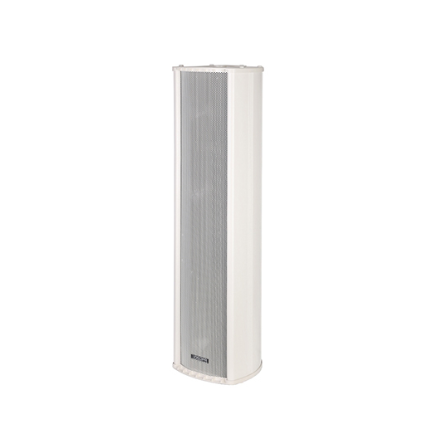 Sienas skaļrunis | ūdensizturīgs | 100V | 120W | IPX6 | balts | alumīnija korpuss | 3×8" zemfrekvences skaļruņi + 1×1.4" augstfrekvences skaļrunis Sienas skaļrunis | ūdensizturīgs | 100V | 120W | IPX6 | balts | alumīnija korpuss | 3×8" zemfrekvences skaļruņi + 1×1.4" augstfrekvences skaļrunis