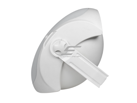 Sieninė garso kolonėlė | 100V | 40W | 90±2dB | ABS + aliuminio konstrukcija | 2 × 5.25" žemadažnis + 1" aukštadažnis garsiakalbiai | balta 3