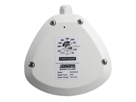 Sieninė garso kolonėlė | atspari vandeniui | 100V | 30W | IP66 | balta | aliuminio korpusas | 2x3" žemadažnis + 1" aukštadažnis garsiakalbiai 2 Sieninė garso kolonėlė | atspari vandeniui | 100V | 30W | IP66 | balta | aliuminio korpusas | 2x3" žemadažnis + 1" aukštadažnis garsiakalbiai 2