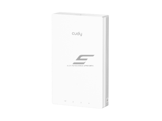 Sieninis prieigos taškas | bevielio tinklo skleidėjas | Wi-Fi 6 | 2.4GHz + 5GHz | iki 3000 Mbps | 5 integruoti Ethernet prievadai | PoE maitinimas
