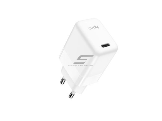Sieninis greitojo įkrovimo įkroviklis | USB-C | 30W | 100–240V | greitas ir saugus įkrovimas | išmanus galios valdymas | baltas Sieninis greitojo įkrovimo įkroviklis | USB-C | 30W | 100–240V | greitas ir saugus įkrovimas | išmanus galios valdymas | baltas