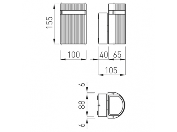 Fasadinis | sieninis lauko šviestuvas | GU10 | 50W | IP54 | pilkas | GTV Lighting | SILVA | LD-SILVAGU10J-80 1 Fasadinis | sieninis lauko šviestuvas | GU10 | 50W | IP54 | pilkas | GTV Lighting | SILVA | LD-SILVAGU10J-80 1