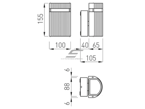 Fasadinis | sieninis lauko šviestuvas | GU10 | 50W | IP54 | juodas | GTV Lighting | SILVA | LD-SILVAGU10J-20 1 Fasadinis | sieninis lauko šviestuvas | GU10 | 50W | IP54 | juodas | GTV Lighting | SILVA | LD-SILVAGU10J-20 1