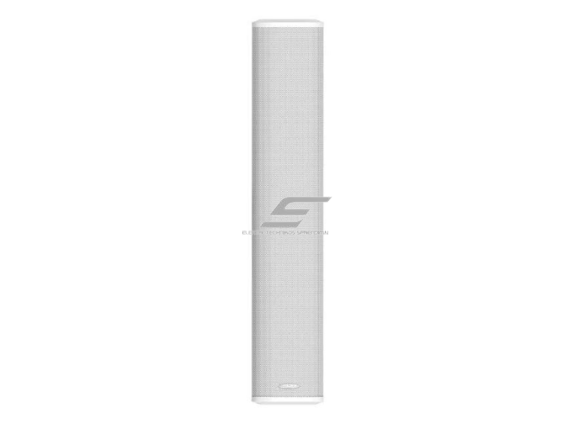 Sieninė garso kolonėlė | atspari vandeniui | 100V | 60W | IP66 | balta | aliuminio korpusas | 4x3" žemadažnis + 1" aukštadažnis garsiakalbiai Sieninė garso kolonėlė | atspari vandeniui | 100V | 60W | IP66 | balta | aliuminio korpusas | 4x3" žemadažnis + 1" aukštadažnis garsiakalbiai