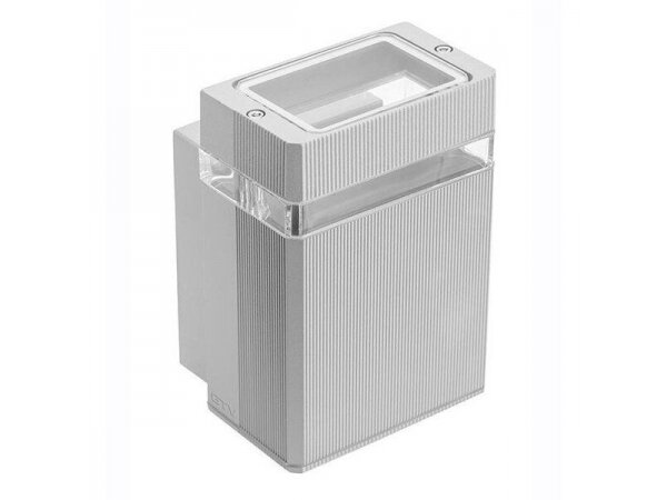 Fasadinis | sieninis lauko šviestuvas | GU10 | 50W | IP54 | pilkas | GTV Lighting | NESSA | LD-NESSAGU10J-80 Fasadinis | sieninis lauko šviestuvas | GU10 | 50W | IP54 | pilkas | GTV Lighting | NESSA | LD-NESSAGU10J-80