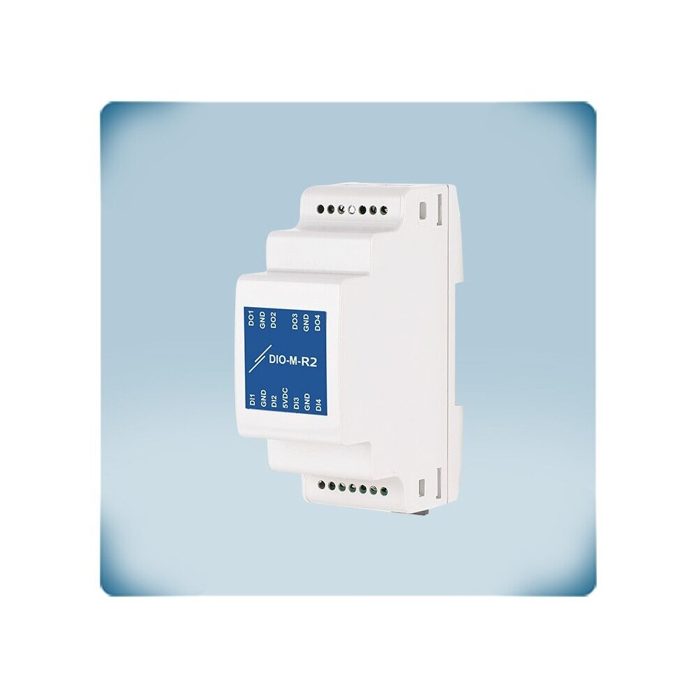 Digital input/output module | Modbus RTU | 4DI + 2 relays 2A | 24VDC PoM | DIN rail | IP30 | Sentera Controls | DIO-M-R2 1 Digital input/output module | Modbus RTU | 4DI + 2 relays 2A | 24VDC PoM | DIN rail | IP30 | Sentera Controls | DIO-M-R2 1