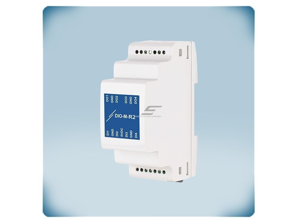 Skaitmeninių įėjimų/išėjimų modulis | Modbus RTU | 4DI + 2 relės 2A | 24VDC PoM | DIN bėgelis | IP30 | Sentera Controls | DIO-M-R2 1 Skaitmeninių įėjimų/išėjimų modulis | Modbus RTU | 4DI + 2 relės 2A | 24VDC PoM | DIN bėgelis | IP30 | Sentera Controls | DIO-M-R2 1